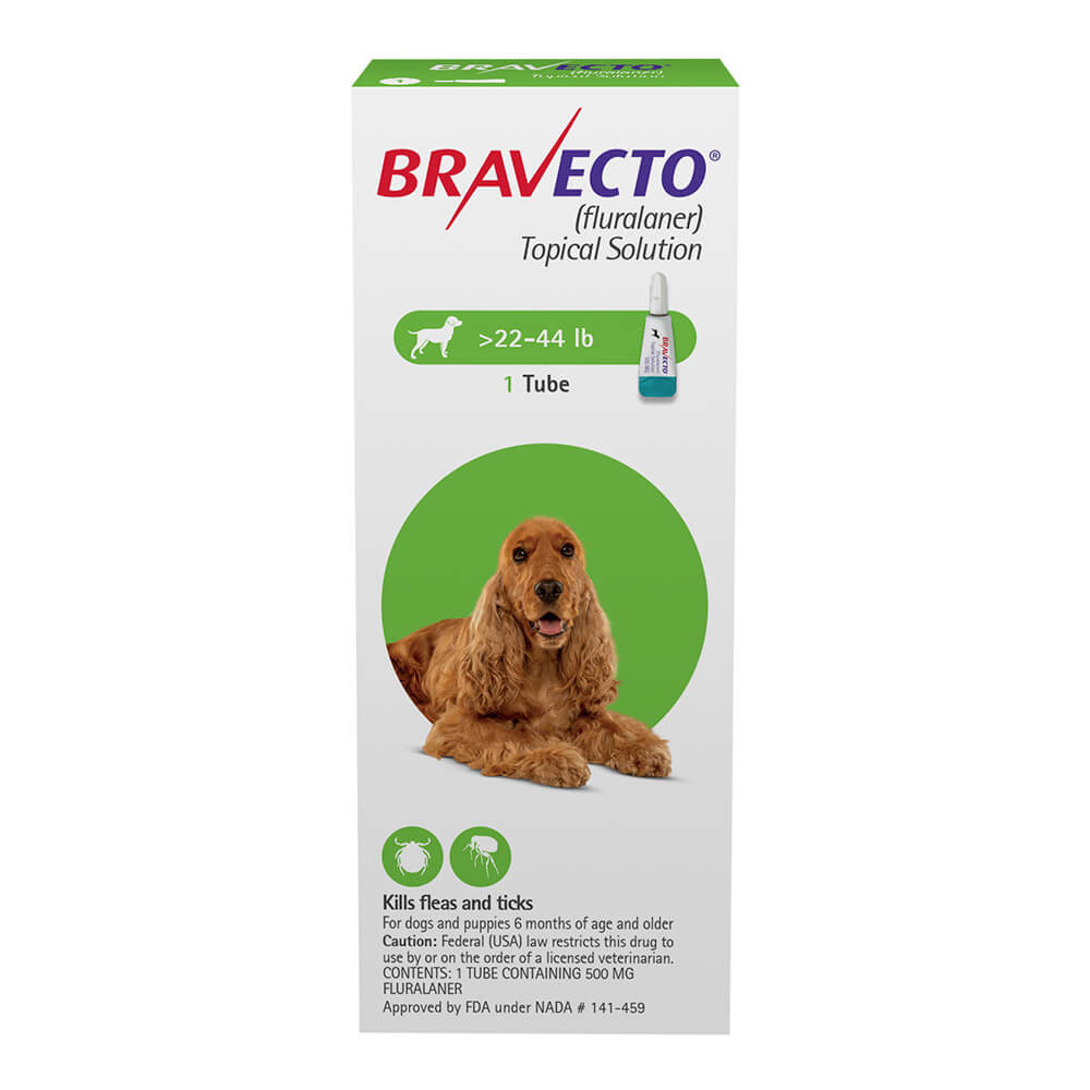 Bravecto Chew for Dogs, 22-44 lbs