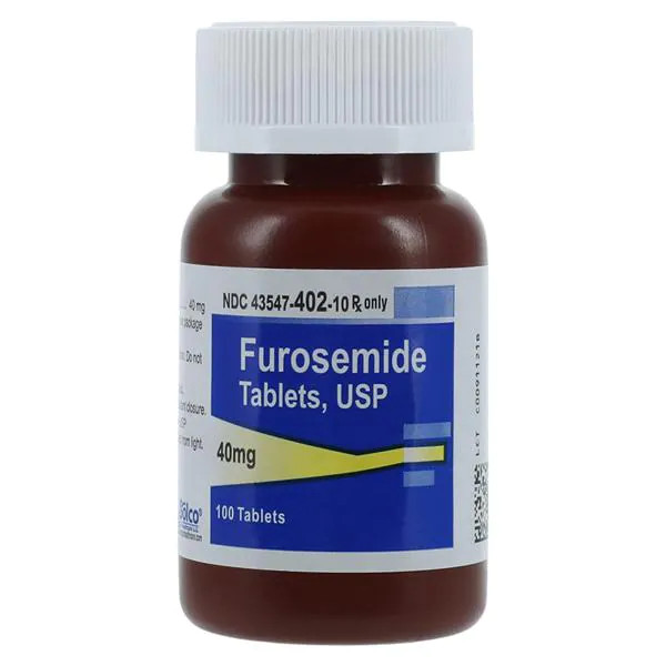 Furosemide 40 mg tablets, 100 ct