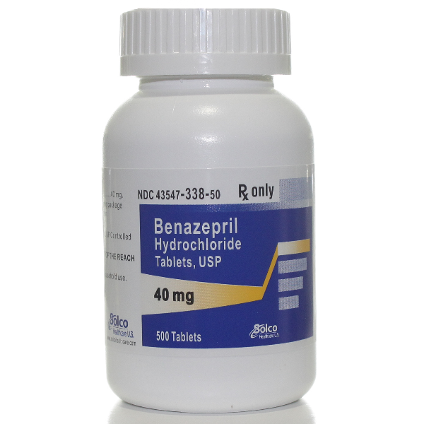 Benazepril 40 mg Tab