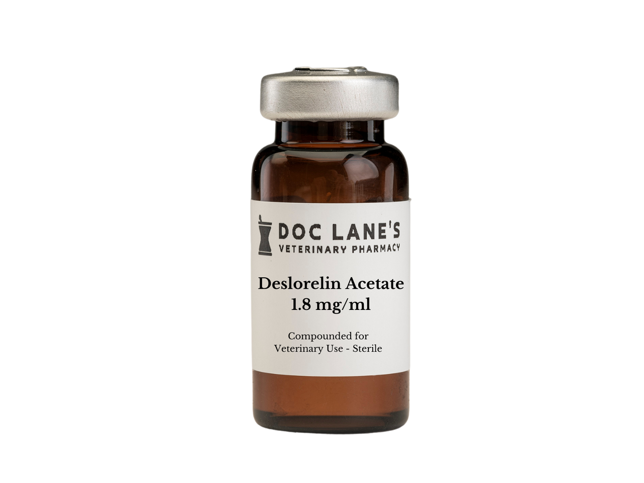 10 ml vial of Deslorelin Acetate 1.8 mg/ml for injection