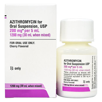 Azithromycin 200 mg/5ml Suspension
