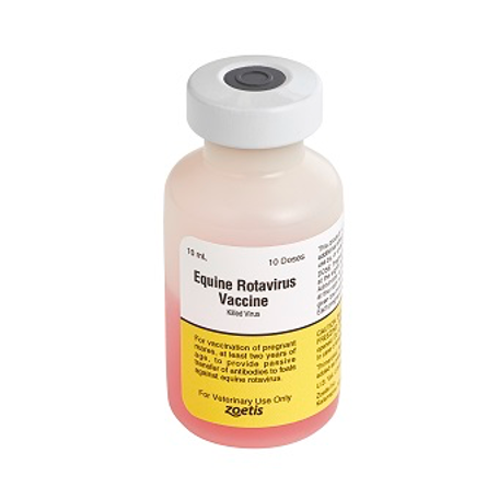 10 ml vial of Equine Rotavirus Vaccine, 10 does per vial