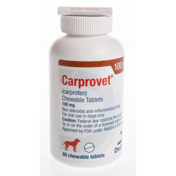 Carprofen  100mg Chewable Tablets