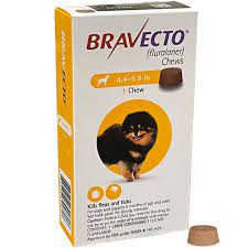 Bravecto Chews for Dogs, 4.4-9.8 lbs