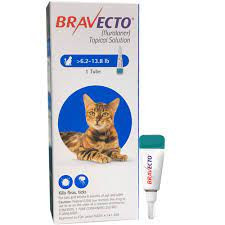 Bravecto for Cats, 6.2-13.8 lbs