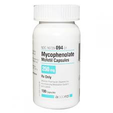 Mycophenolate 250 mg Capsules
