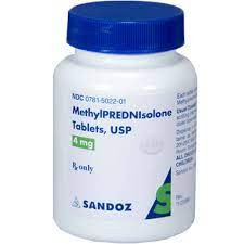Methylprednisolone 4mg tablets