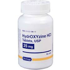 Hydroxyzine HCl 25 mg Tablets